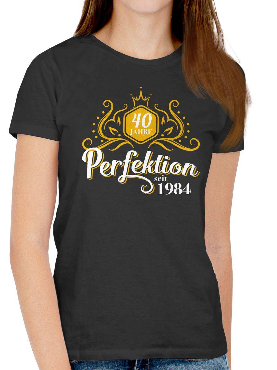 Shirtracer Vierzig Jahre Perfektion 1984 Shirts & Mehr Shirtracer VIP-Rabatte