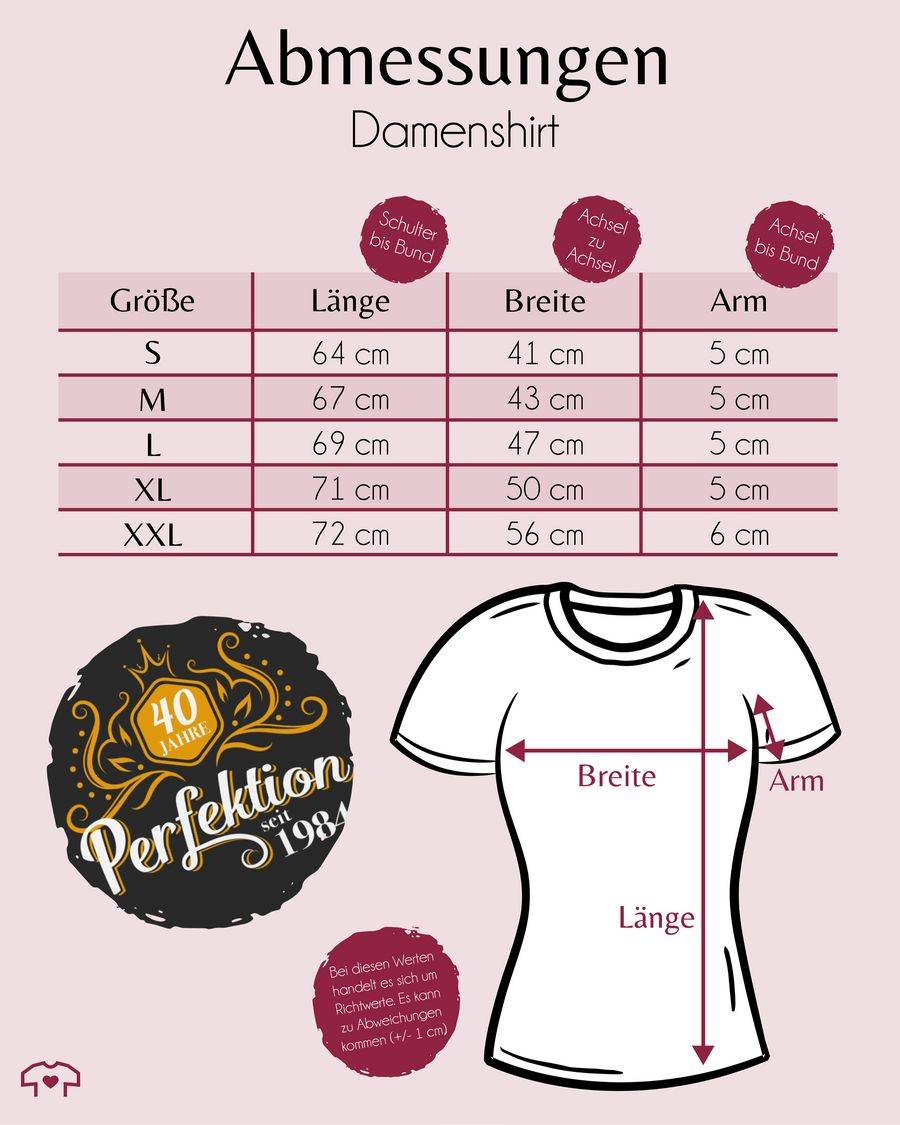 Shirtracer Vierzig Jahre Perfektion 1984 Shirts & Mehr Shirtracer VIP-Rabatte