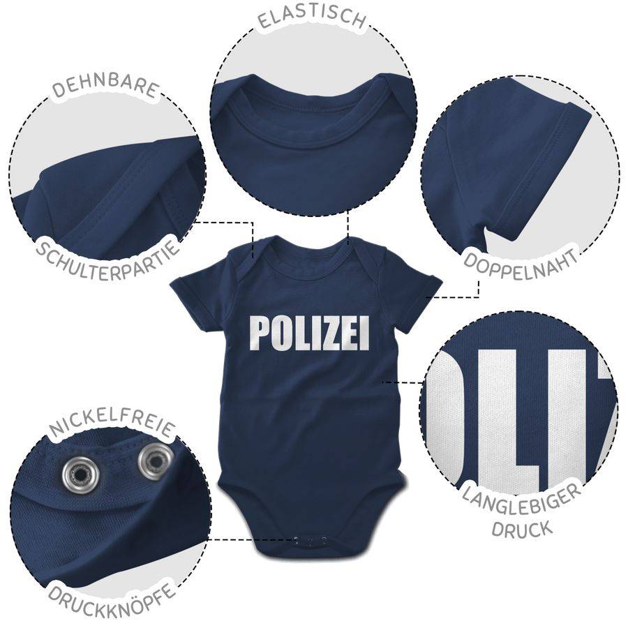 Shirtracer Polizei Karneval Kostüm Shirts & Mehr Shirtracer Letzter Tag