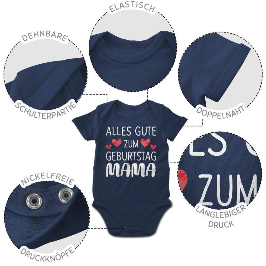 Shirtracer Alles gute zum Geburtstag Mama weiß: Tshirt Gym Bag Shirtracer Riesige Rabatte