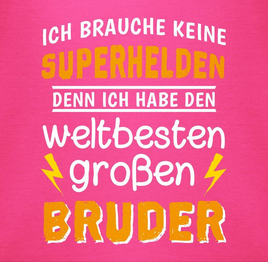 Shirtracer Ich habe den weltbesten großen Bruder: Tshirt Turnbeutel Shirtracer Clearance-Verkauf