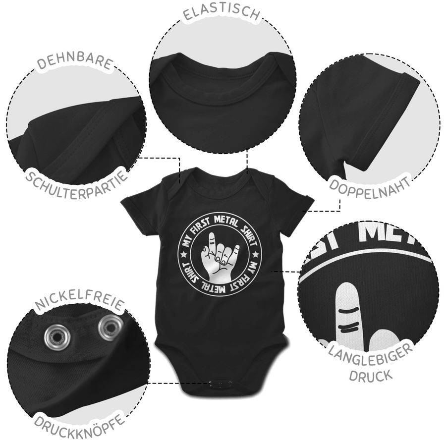 Shirtracer My first Metal Shirt Shirts & Mehr Shirtracer Fabrikladen