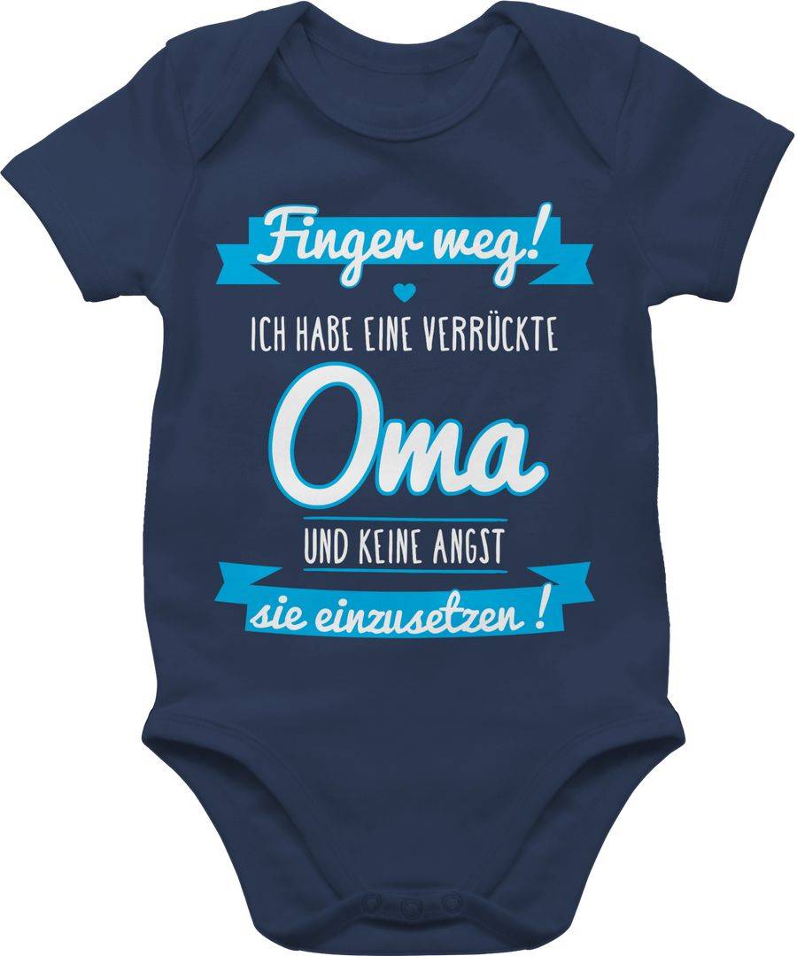 Shirtracer Ich habe eine verrückte Oma blau Shirts & Mehr Shirtracer Im Verkauf