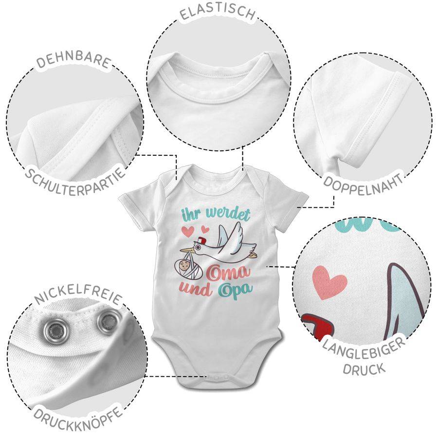 Shirtracer Ihr werdet Oma und Opa - Storch Shirts & Mehr Shirtracer Rabatte dieses Monats