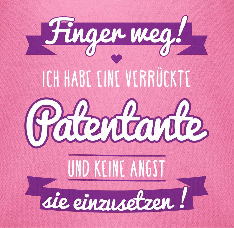 Shirtracer Ich habe eine verrückte Patentante lila Shirts & Mehr Shirtracer Günstiger Verkauf