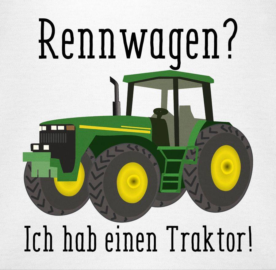 Shirtracer Rennwagen Ich habe einen Traktor - Geschenk Landwirt Trecker Bauer Geschenkidee Shirtracer Limitierter Zeitrabatt