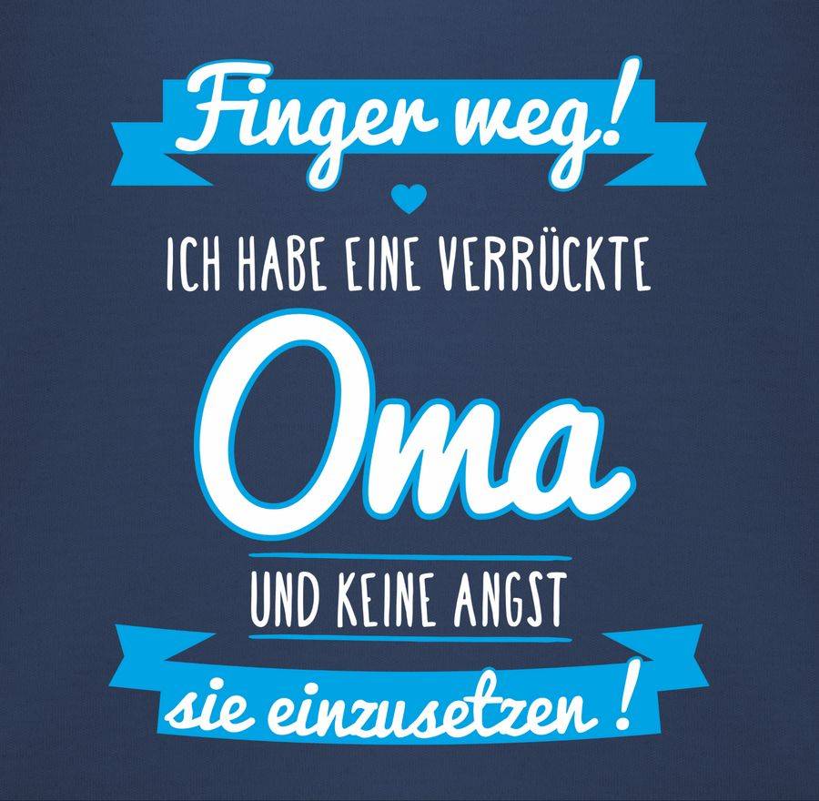 Shirtracer Ich habe eine verrückte Oma blau Shirts & Mehr Shirtracer Rabatt