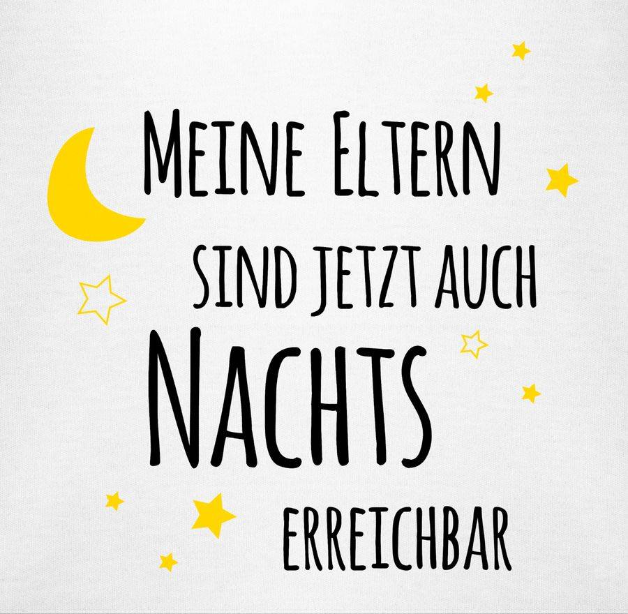 Shirtracer Meine Eltern sind jetzt auch nachts erreichbar Sterne schwarz/gelb: Tshirt Gym B Shirtracer Black Friday