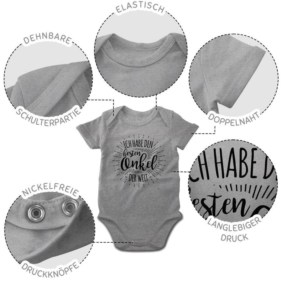Shirtracer Ich habe den besten Onkel der Welt Shirts & Mehr Shirtracer Vatertagsangebot