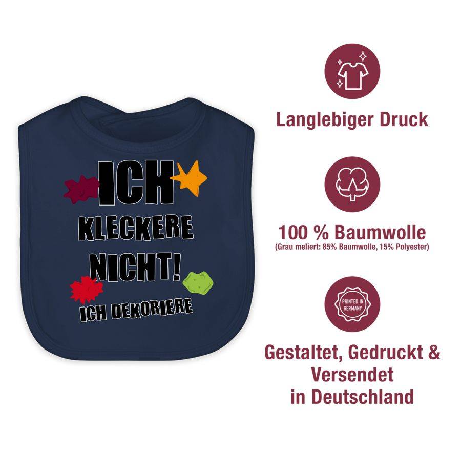 Shirtracer Ich kleckere nicht! Shirts & Mehr Shirtracer Valentinstagsangebot