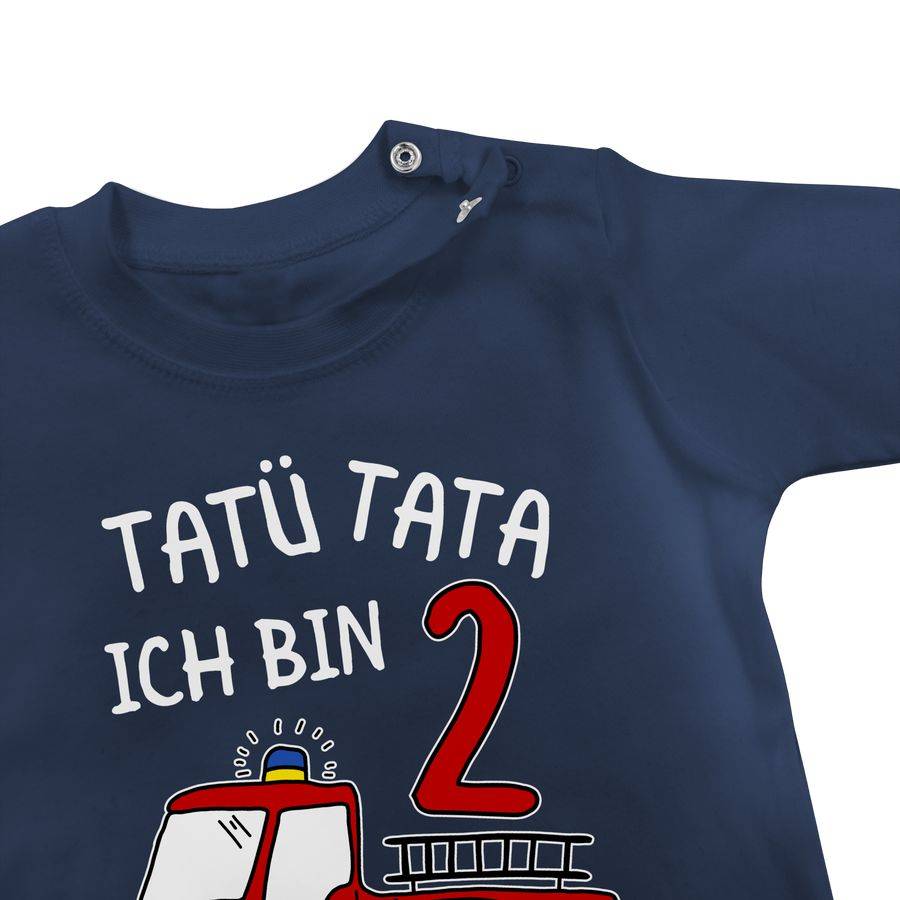 Shirtracer Tatü Tata Ich bin 2 - Feuerwehr Zweiter Geburtstag: Tshirt Gym Bag Shirtracer Heißer Verkauf