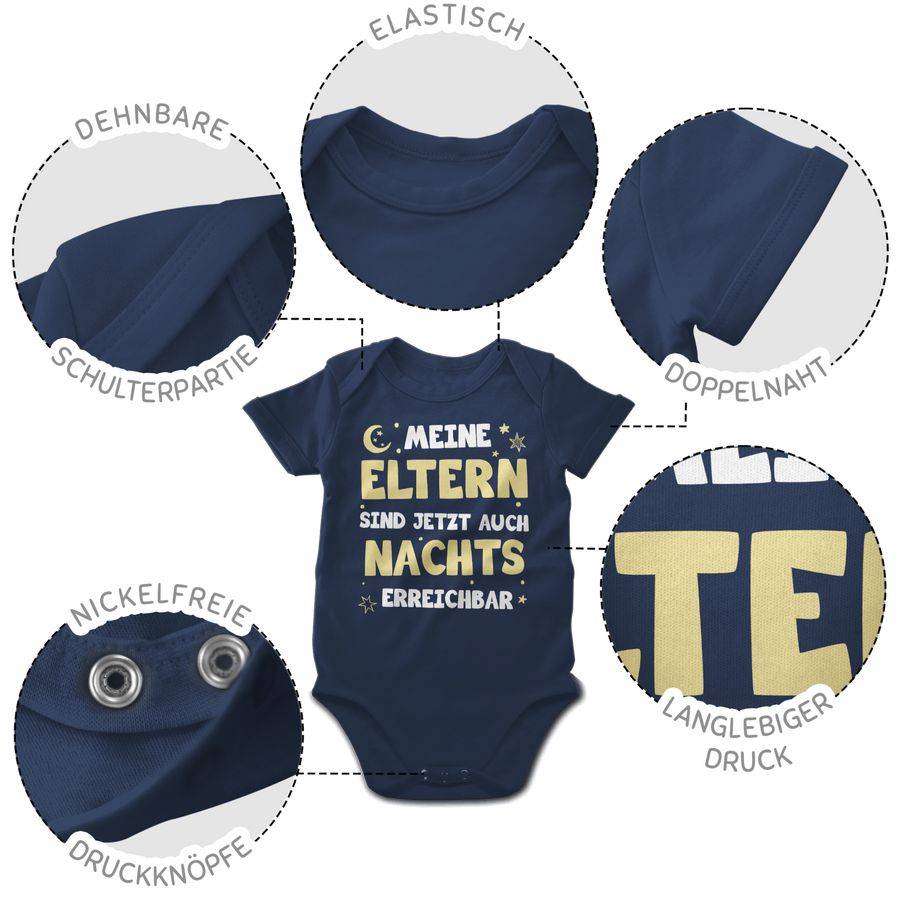 Shirtracer Meine Eltern sind jetzt auch nachts erreichbar: T-Shirt Rucksack Shirtracer Top Angebot