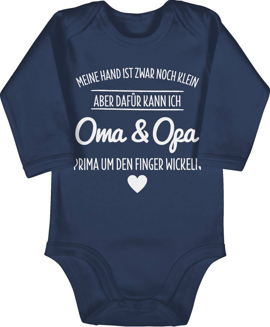Shirtracer Oma und Opa um den Finger wickeln Shirts & Mehr Shirtracer Blitzangebot