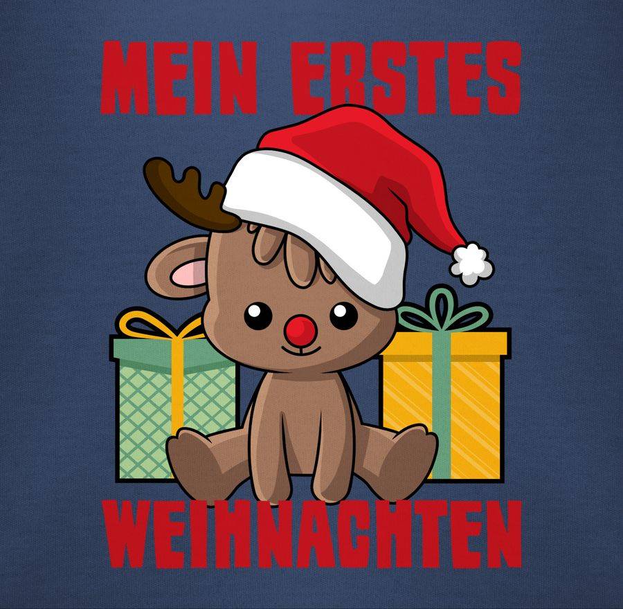 Shirtracer Mein erstes Weihnachten mit Rentier Shirts & Mehr Shirtracer Bestseller