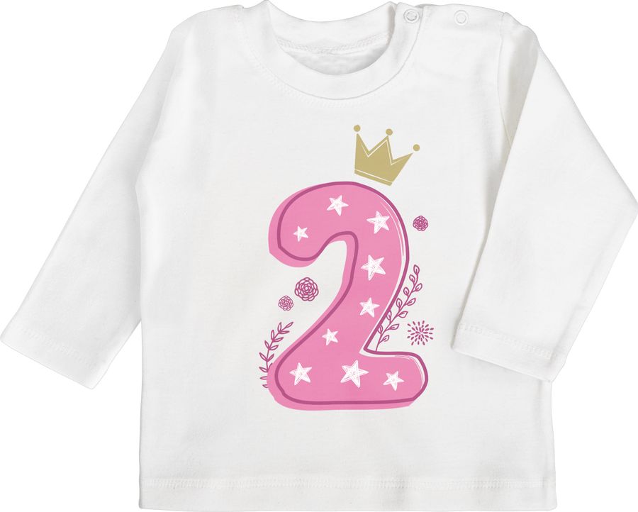 Shirtracer Zweiter Mädchen Krone Sterne: T-Shirt Rucksack Shirtracer Räumungsverkauf