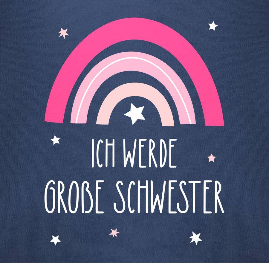 Shirtracer Ich werde große Schwester - Regenbogen - grosse Schwester Shirts & Mehr Shirtracer Sonderangebote