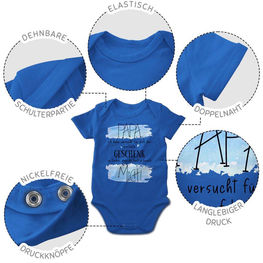 Shirtracer Papa ich habe versucht für Dich das perfekte Geschenk zu finden - Geschenk für P Shirtracer Letzte 2 Tage