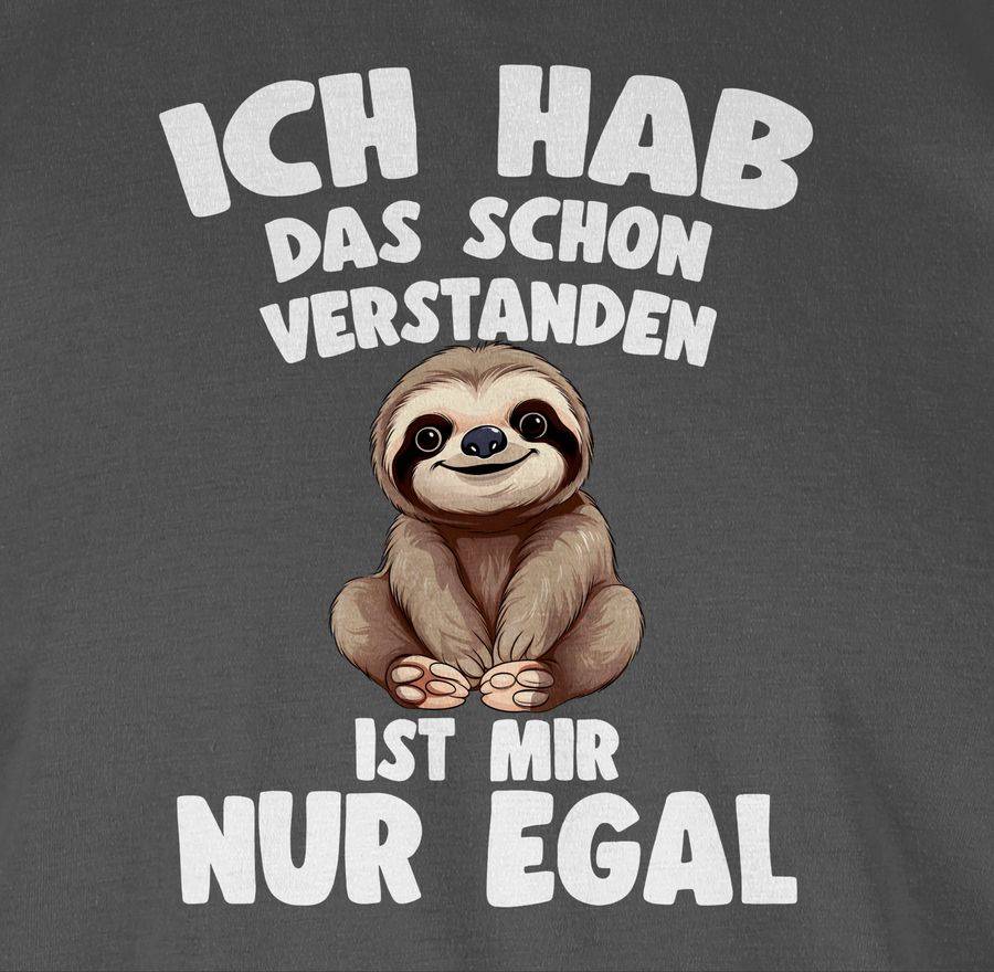 Shirtracer Ich hab das schon verstanden ist mir nur egal Lustiger Spruch Faultier Shirts Shirtracer Bis zu 55% Rabatt