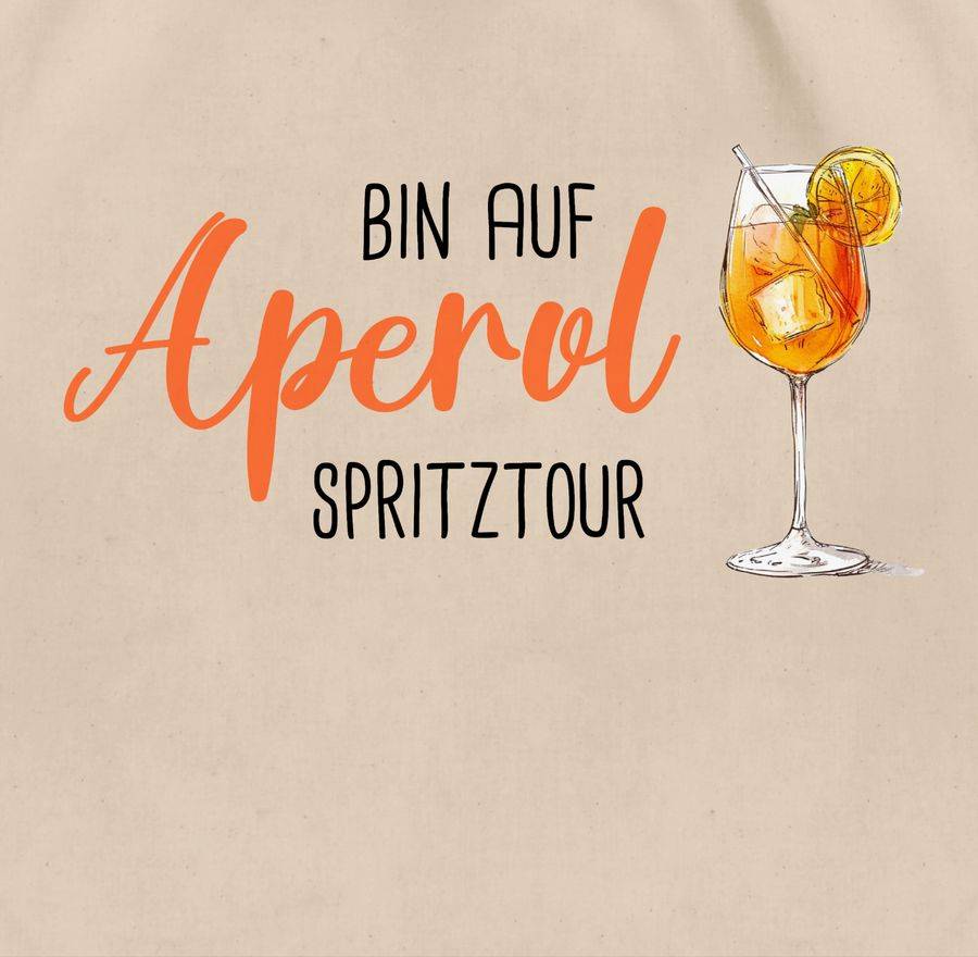 Shirtracer Bin auf Aperol Spritztour JGA Mädelsabend Spritz Tour Shirts & Mehr Shirtracer Nur noch ein Tag übrig