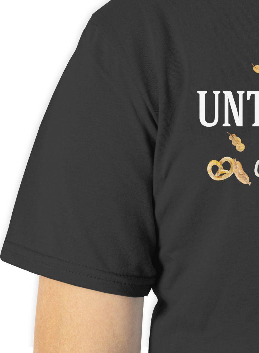 Shirtracer Unterhopft - Schriftzug und Volksfest Symbole: T-Shirt Turnbeutel Shirtracer Riesige Rabatte