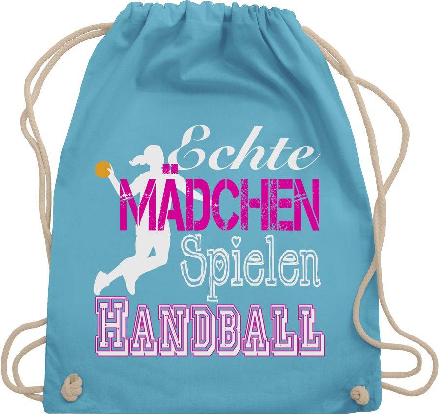 Shirtracer Echte Mädchen Spielen Handball weiß Shirts & Mehr Shirtracer Kostenloser Versand international