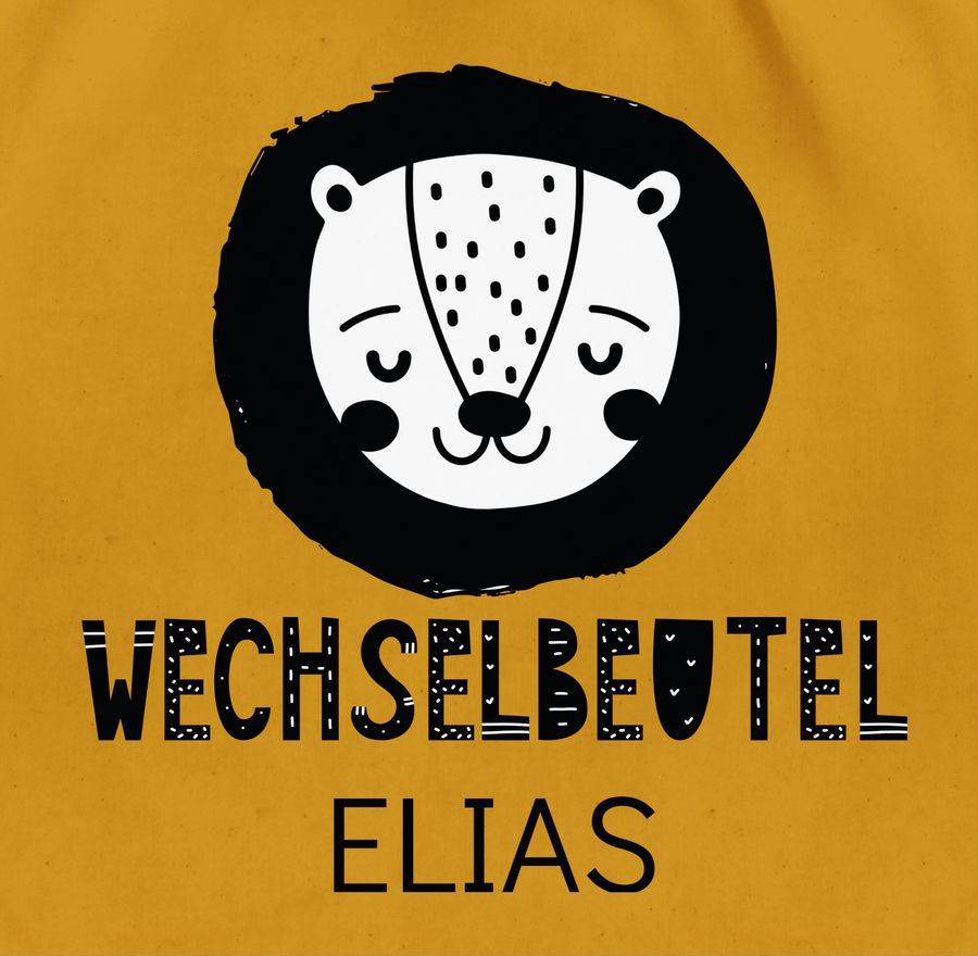 Shirtracer Wechselbeutel Löwe: T-Shirt Rucksack Shirtracer Auslauf