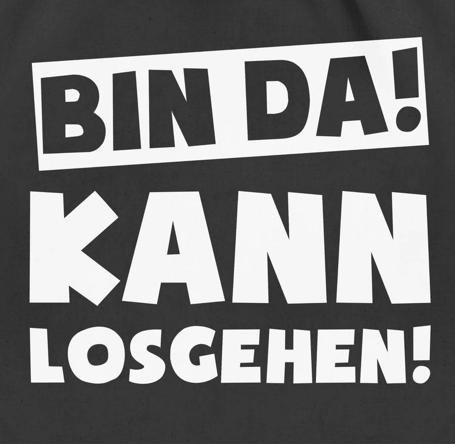 Shirtracer Bin da kann losgehen: T-Shirt Rucksack Shirtracer Hotsell