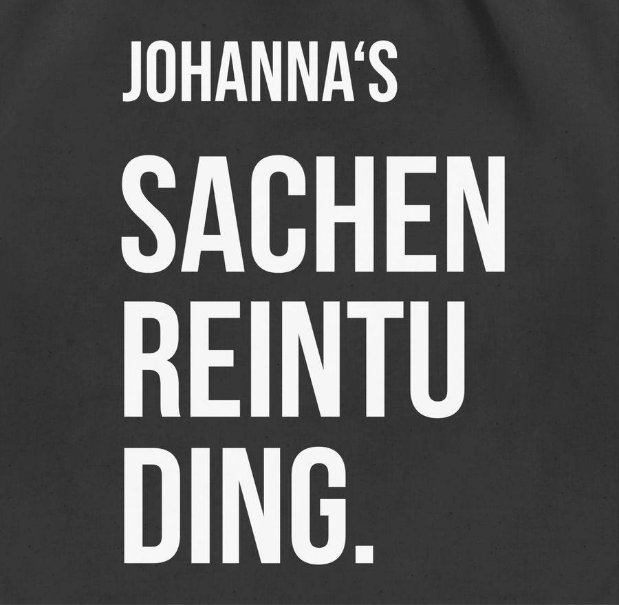 Shirtracer Sachenreintuding - Sachen Reintu Ding Name: T-Shirt Gym Bag Shirtracer im Angebot