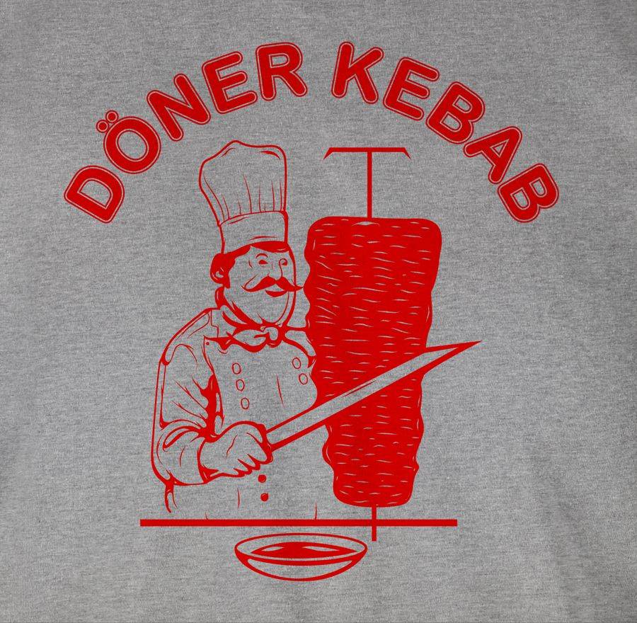 Shirtracer Original Döner Kebab Logo Shirts & Mehr Shirtracer Blitzverkäufe