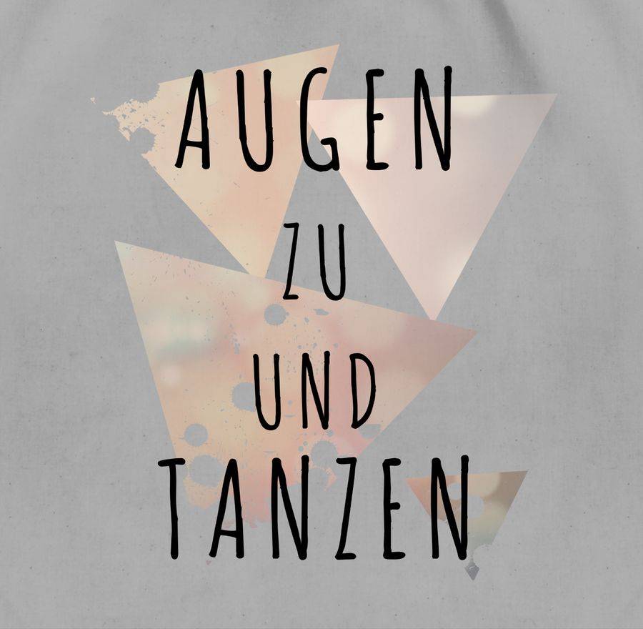 Shirtracer Augen zu und tanzen - schwarz Shirts & Mehr Shirtracer Rabatt