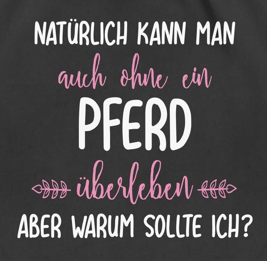 Shirtracer Ohne Pferd überleben Shirts & Mehr Shirtracer Günstig kaufen