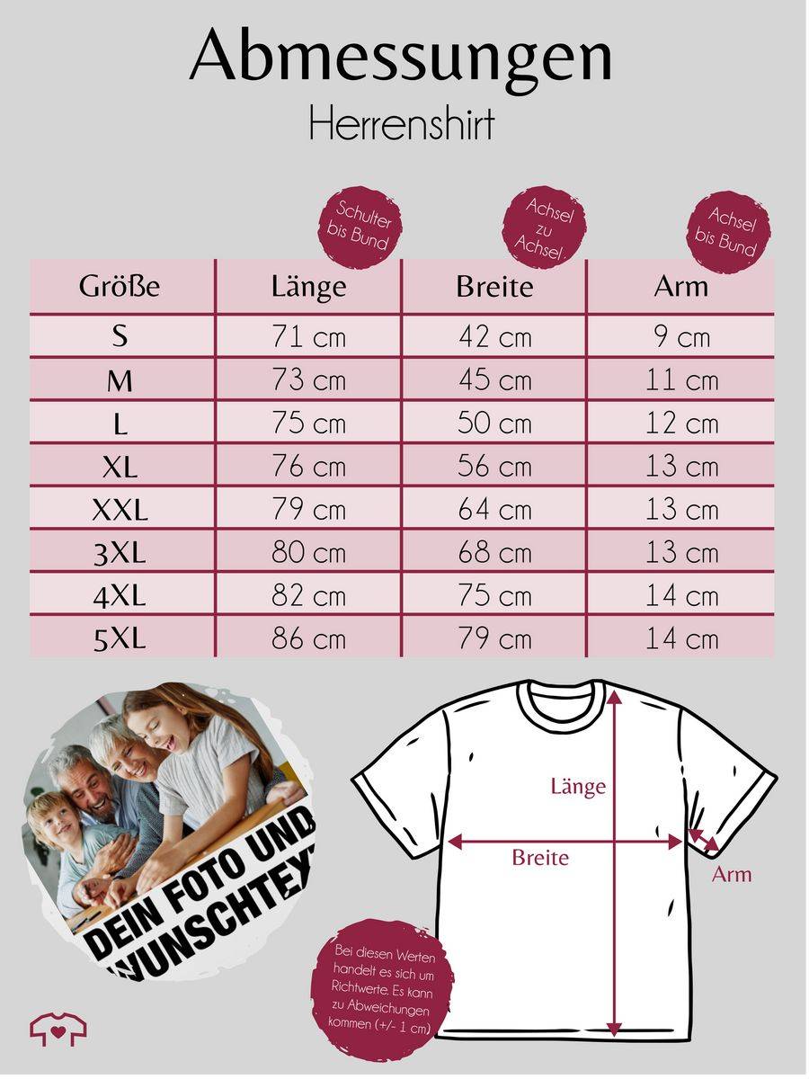 Shirtracer Mit Foto eigenem Bild Text Name Wunschtext Shirts & Mehr Shirtracer Exklusive Angebote