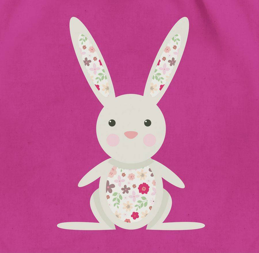 Shirtracer Süßer Hase Frühlingstiere: T-Shirt Gym Bag Shirtracer Blitzangebot