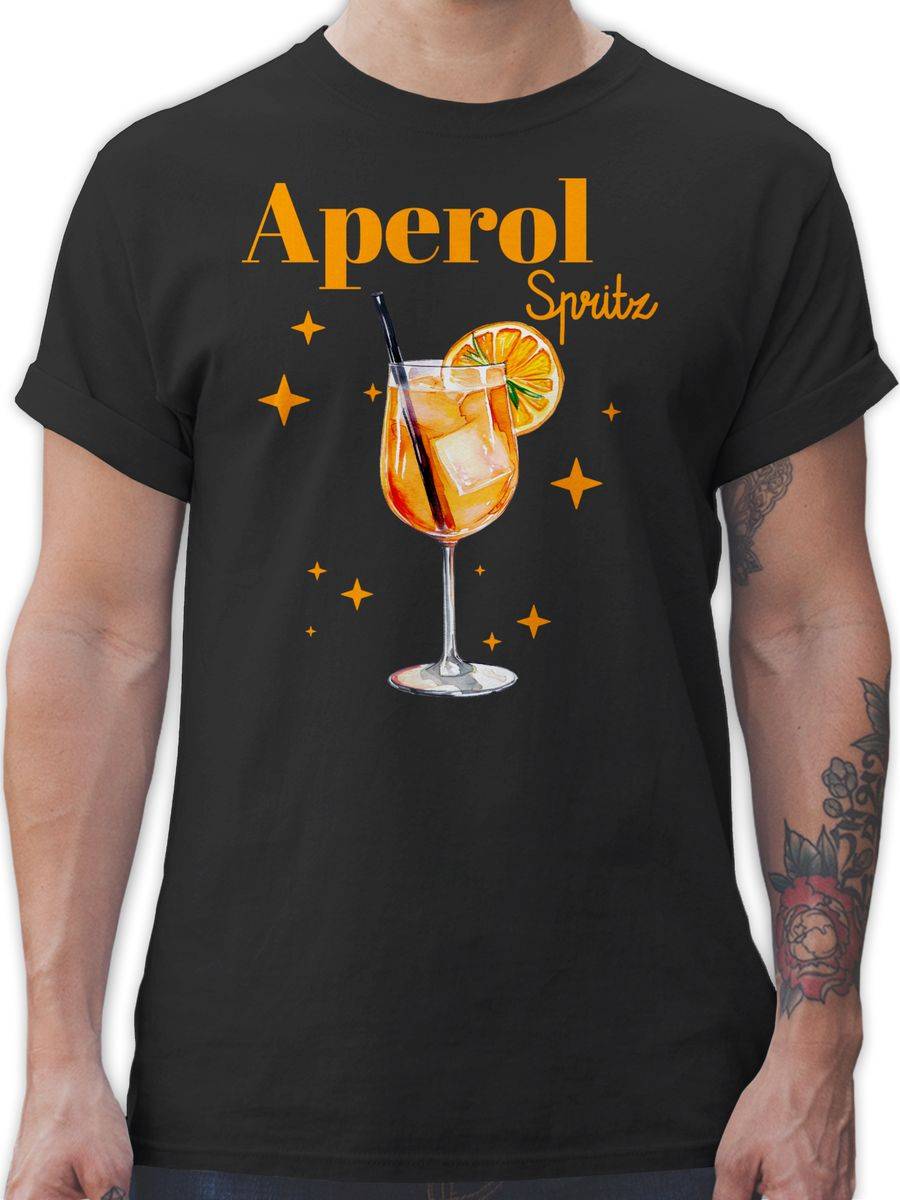 Shirtracer Aperol Spritz Kostüm Aperoli Aperollin Freundin Spritztour Shirts & Mehr Shirtracer Räumungsverkauf