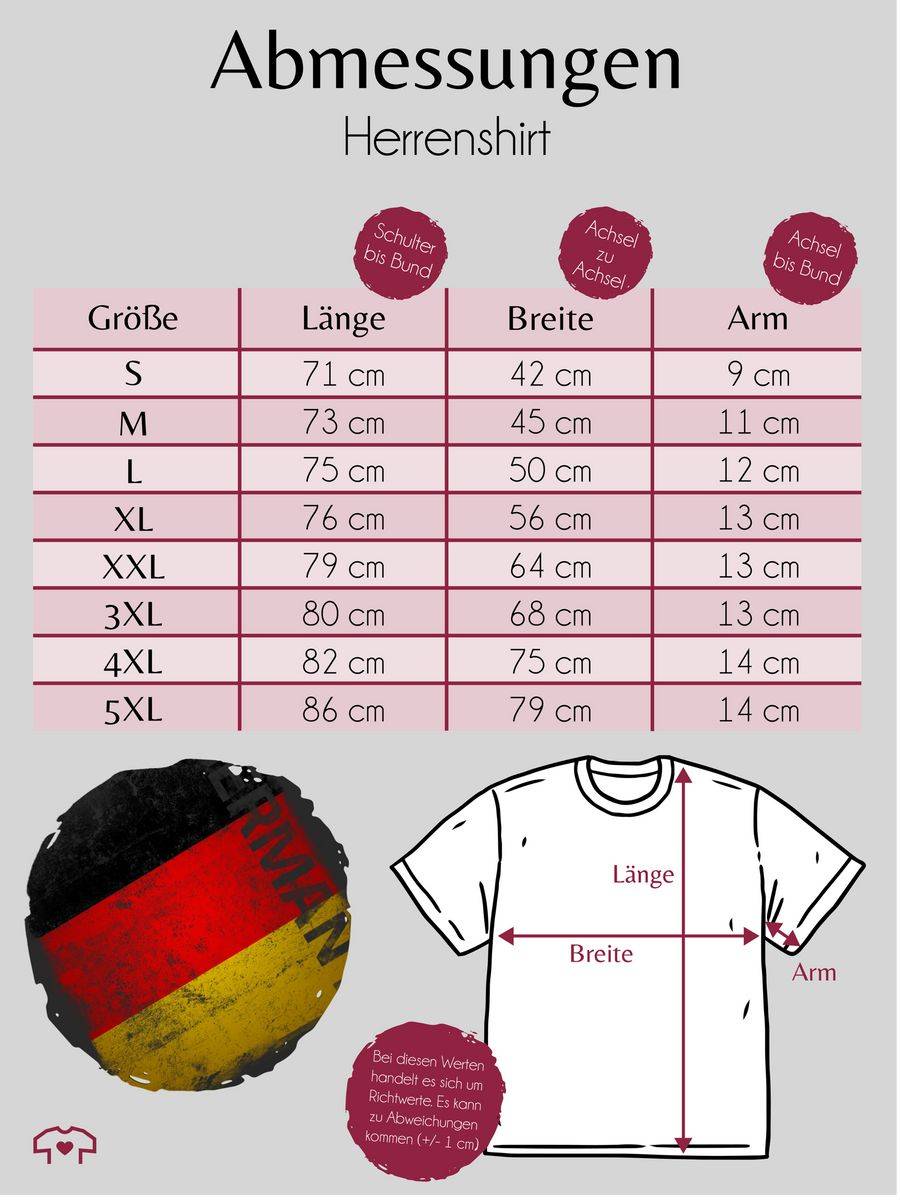 Shirtracer Germany Vintage Flagge: Tshirt Rucksack Shirtracer Zeitbegrenzte Promotion