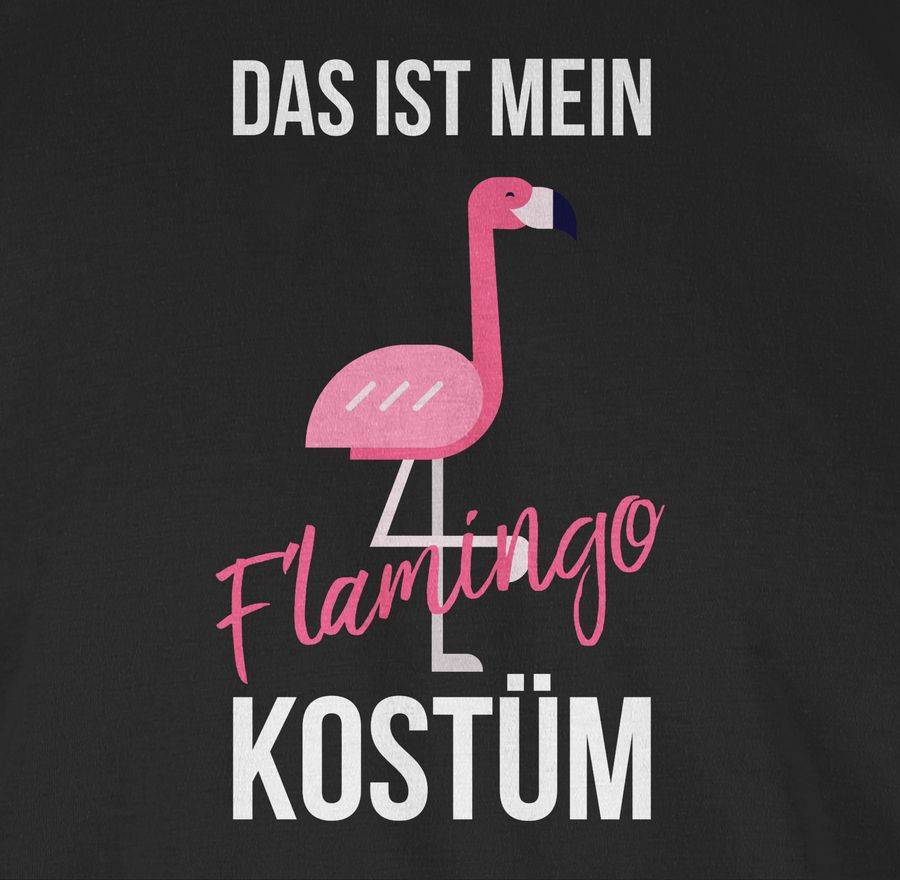 Shirtracer Das ist mein Flamingo Kostüm: T-Shirt Rucksack Shirtracer Sonderangebot der Fabrik