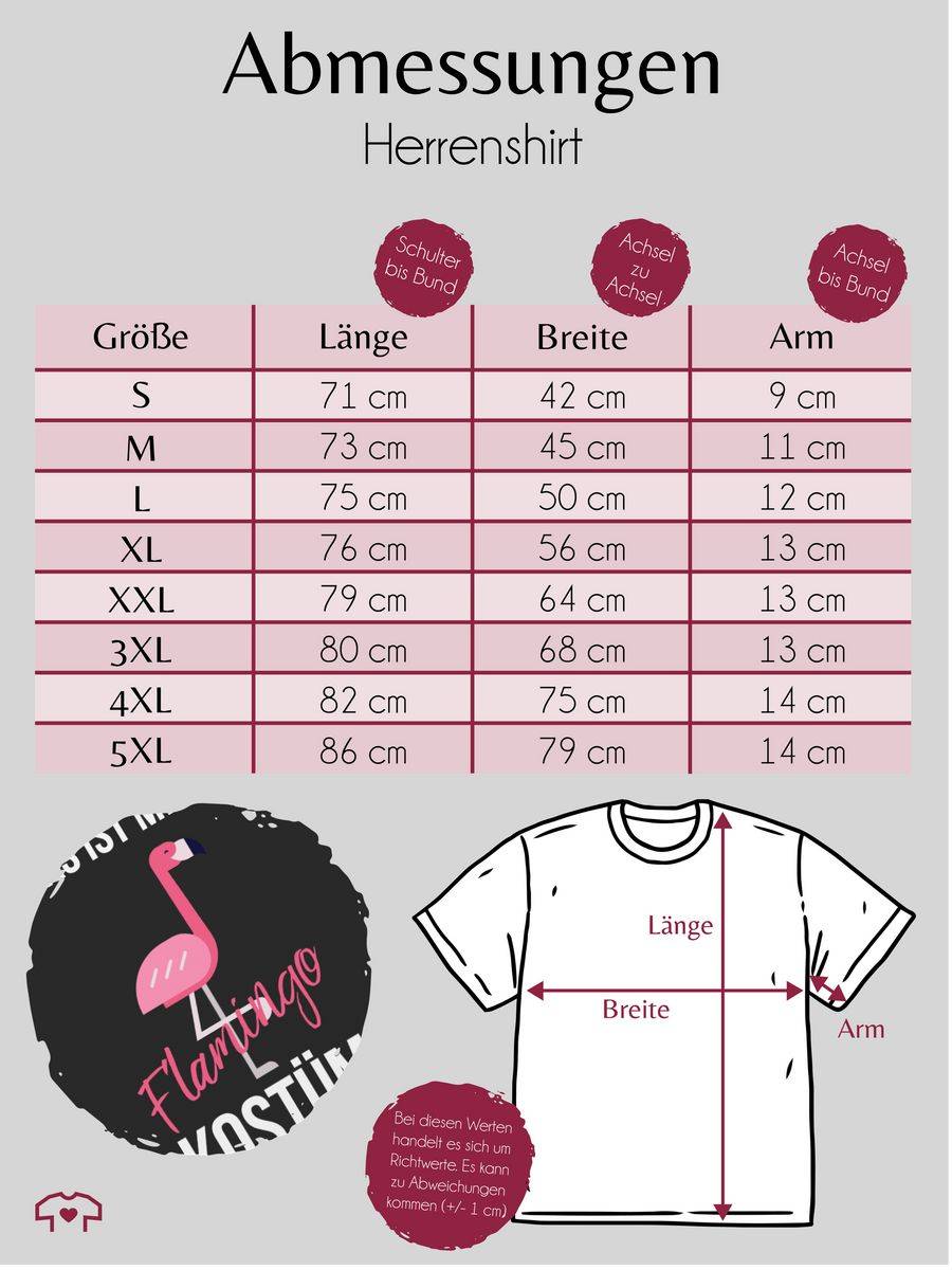 Shirtracer Das ist mein Flamingo Kostüm: T-Shirt Rucksack Shirtracer Sonderangebot der Fabrik