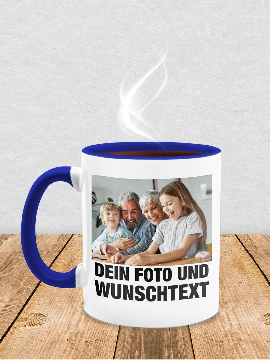 Shirtracer Mit Foto eigenem Bild Text Name Wunschtext Shirts & Mehr Shirtracer Clearance-Verkauf