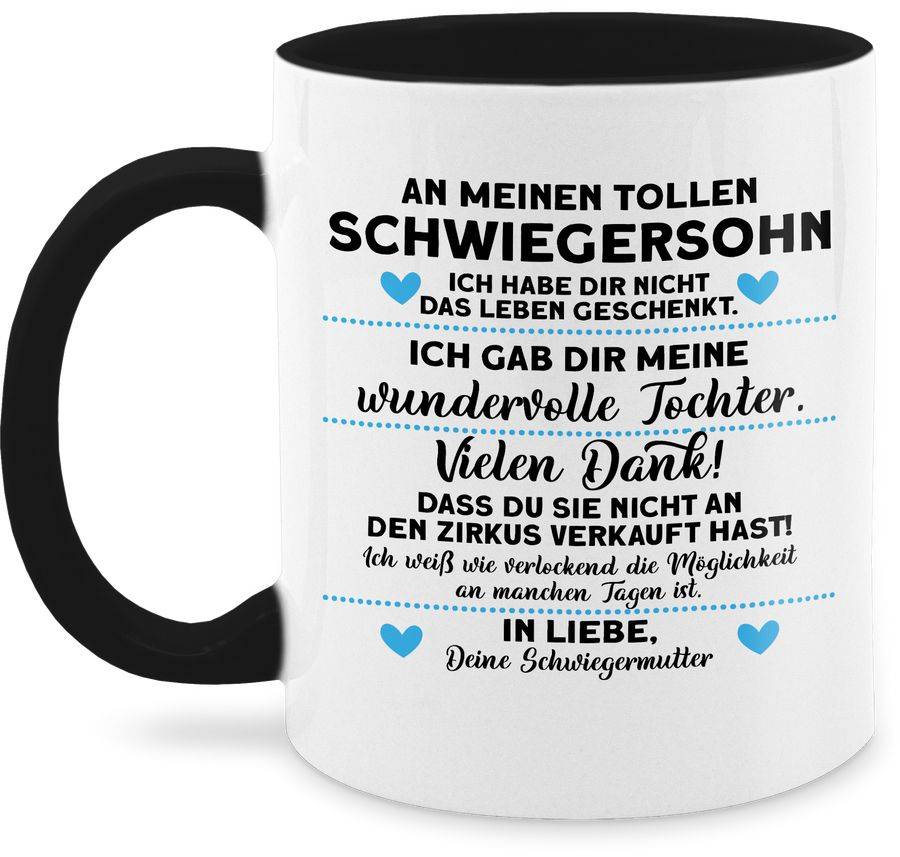 Shirtracer An meinen tollen Schwiegersohn Shirts & Mehr Shirtracer Black Friday Preise