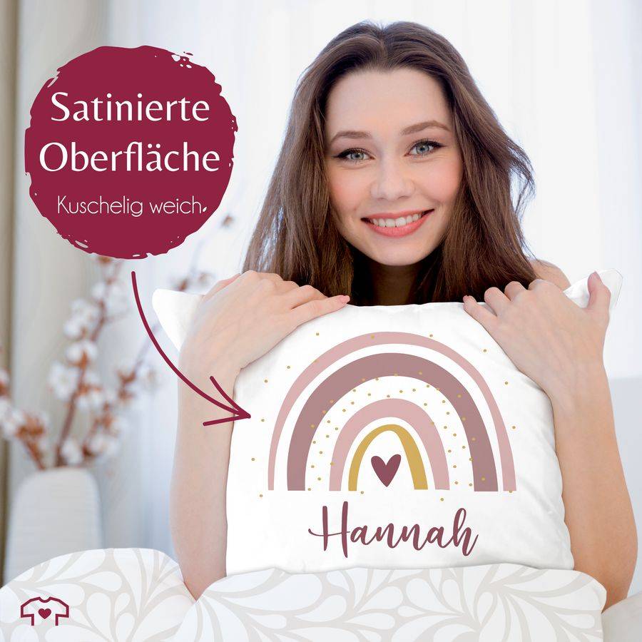 Shirtracer Geschenk Boho Regenbogen mit Name Geschenke Geburt Shirts & Mehr Shirtracer zollfrei