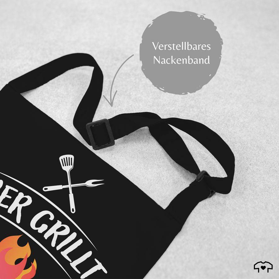 Shirtracer Hier grillt Name höchstpersönlich - Lustiges Geschenk Papa Vatertag Geburtstag: Shirtracer Verkauf