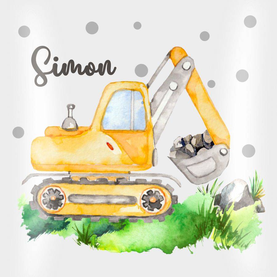 Shirtracer Bagger Baggerfahrer Geschenk: T-Shirt Turnbeutel Shirtracer Günstiger Verkauf