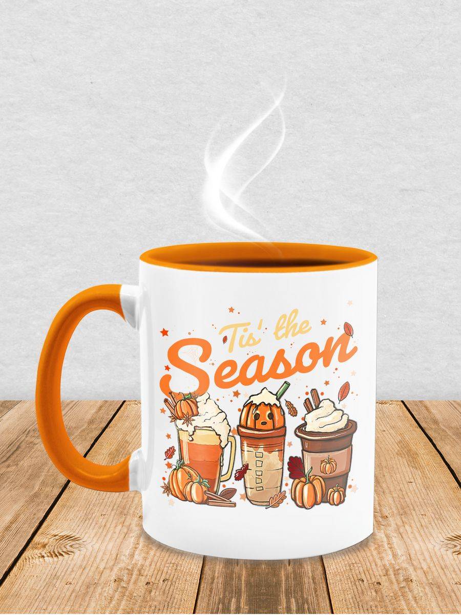 Shirtracer Pumpkin Kürbis Tis' the Season Herbst Shirts & Mehr Shirtracer Fabrik Onlineshop