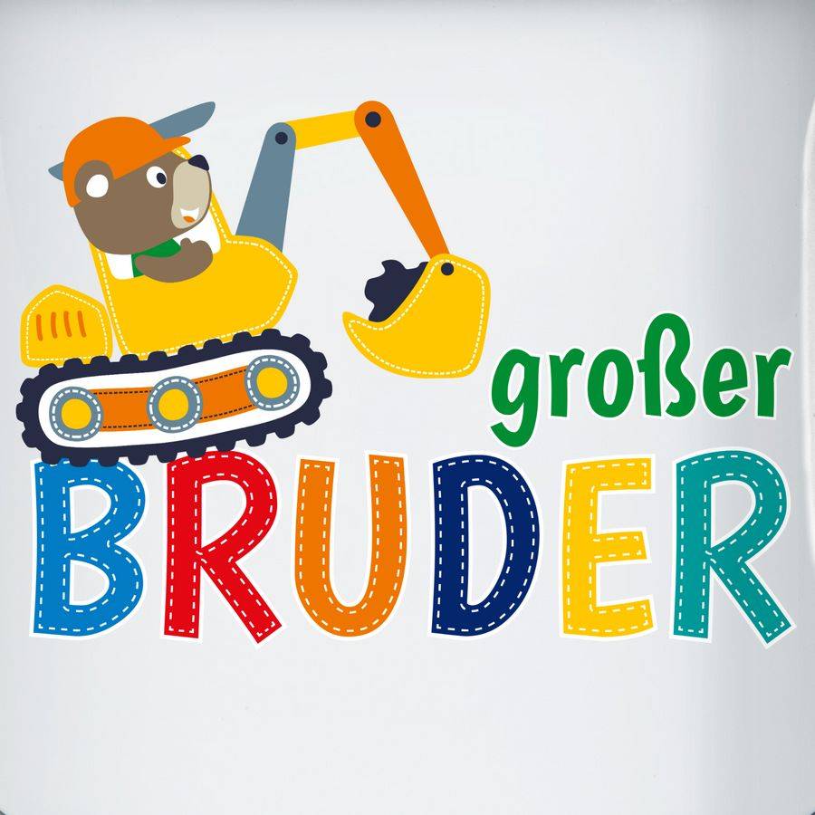 Shirtracer Großer Bruder Bagger: T-Shirt Gym Bag Shirtracer Rabatt