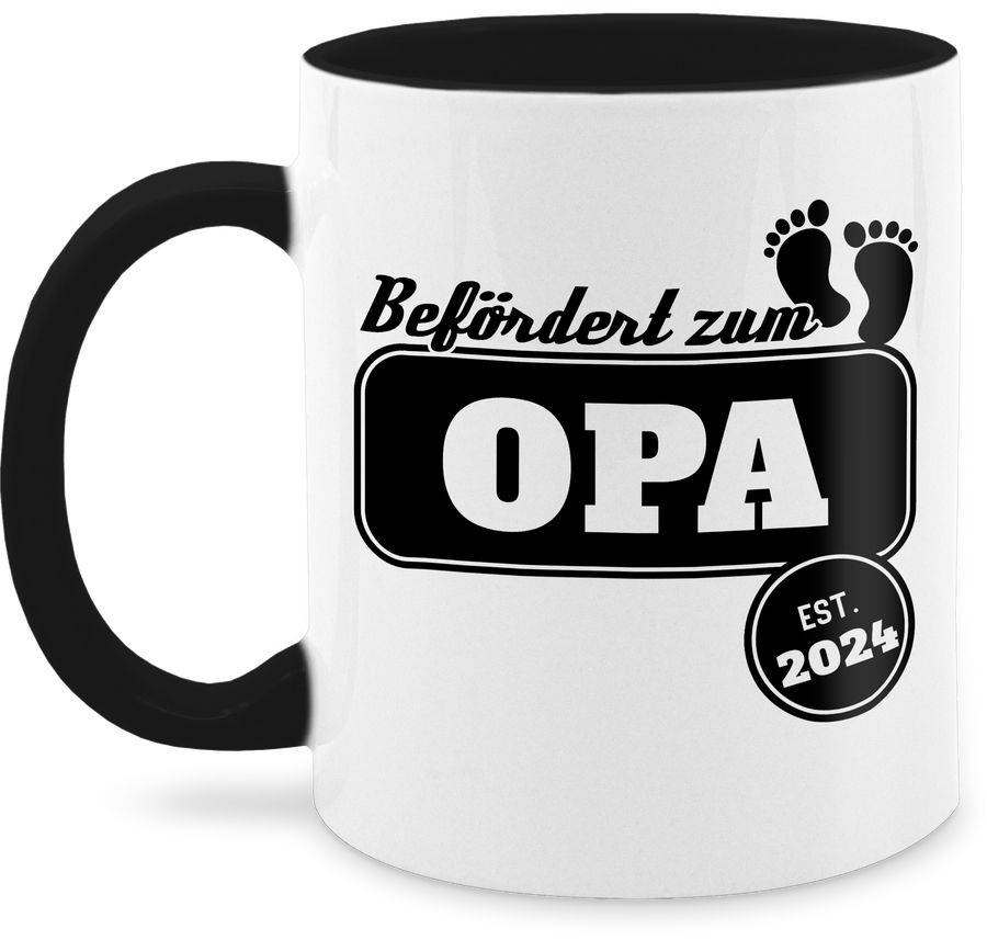 Shirtracer Befördert zum Opa est. 2024: Tshirt Gym Bag Shirtracer Online Outlet