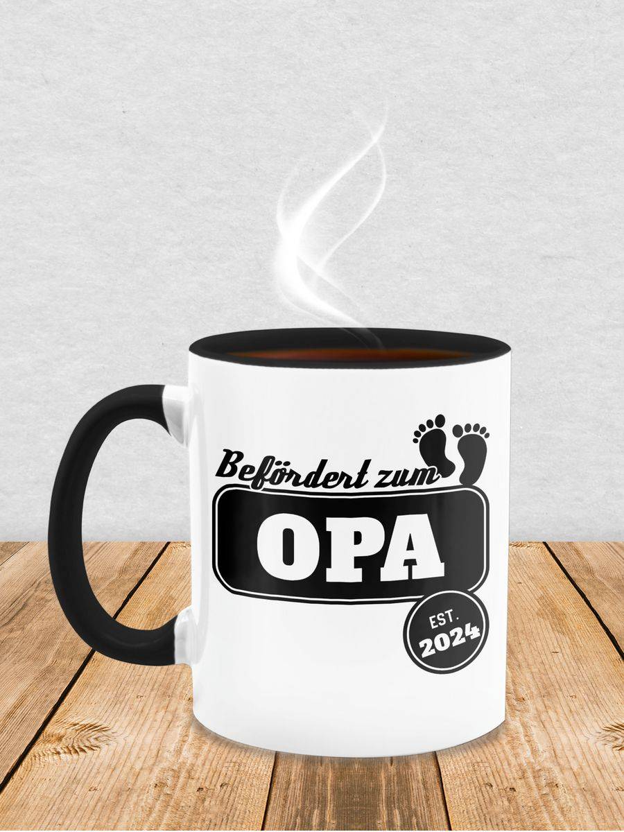 Shirtracer Befördert zum Opa est. 2024: Tshirt Gym Bag Shirtracer Online Outlet