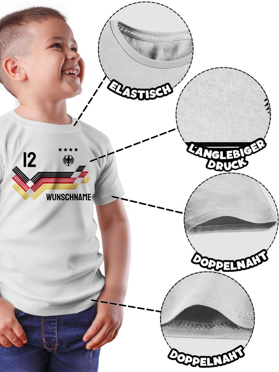 Shirtracer Trikot mit anpassbarem Namen und Trikotnummer: T-Shirt Gym Bag Shirtracer Riesige Ersparnisse