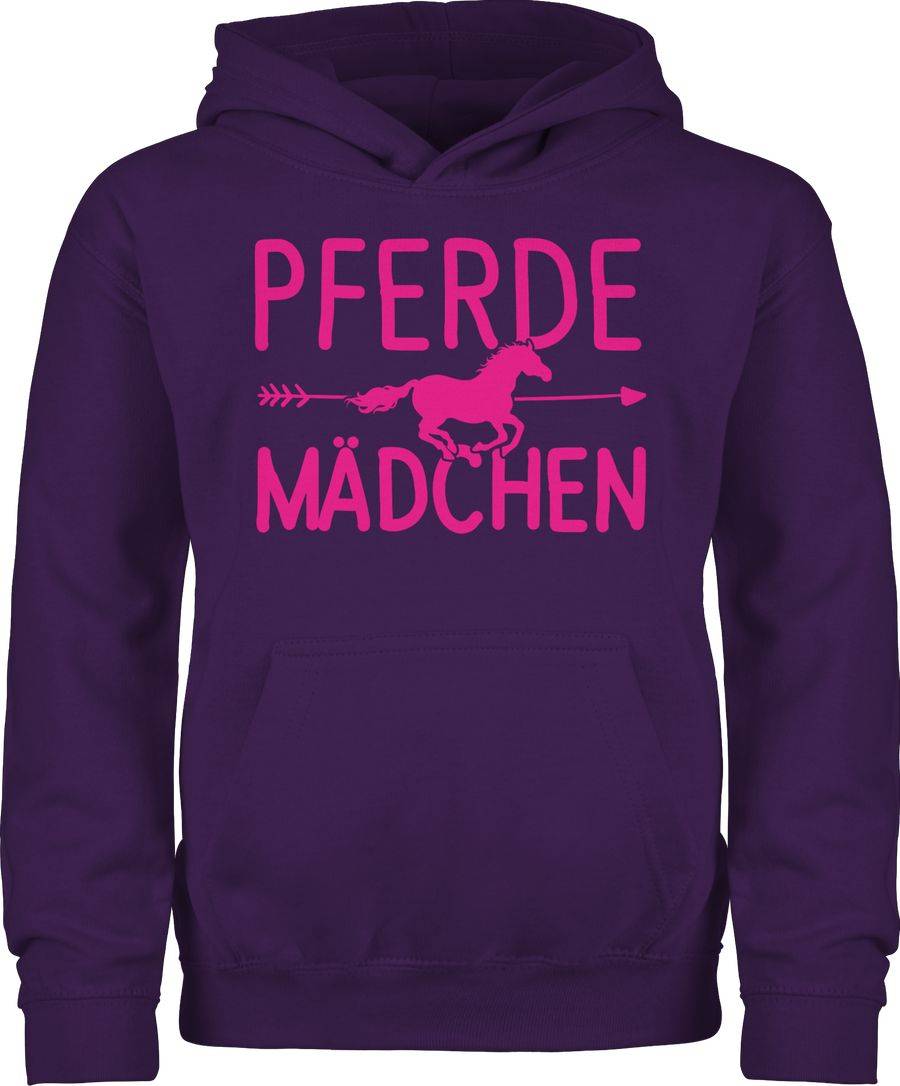 Shirtracer Pferde Mädchen Motiv fuchsia: T-Shirt Gym Bag Shirtracer Tiefpreis