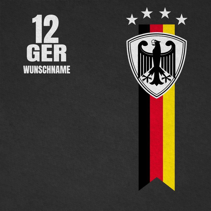 Shirtracer Germany WM Fan-Shirt Deutschland: Tshirt Gym Bag Shirtracer Super Sparpreis