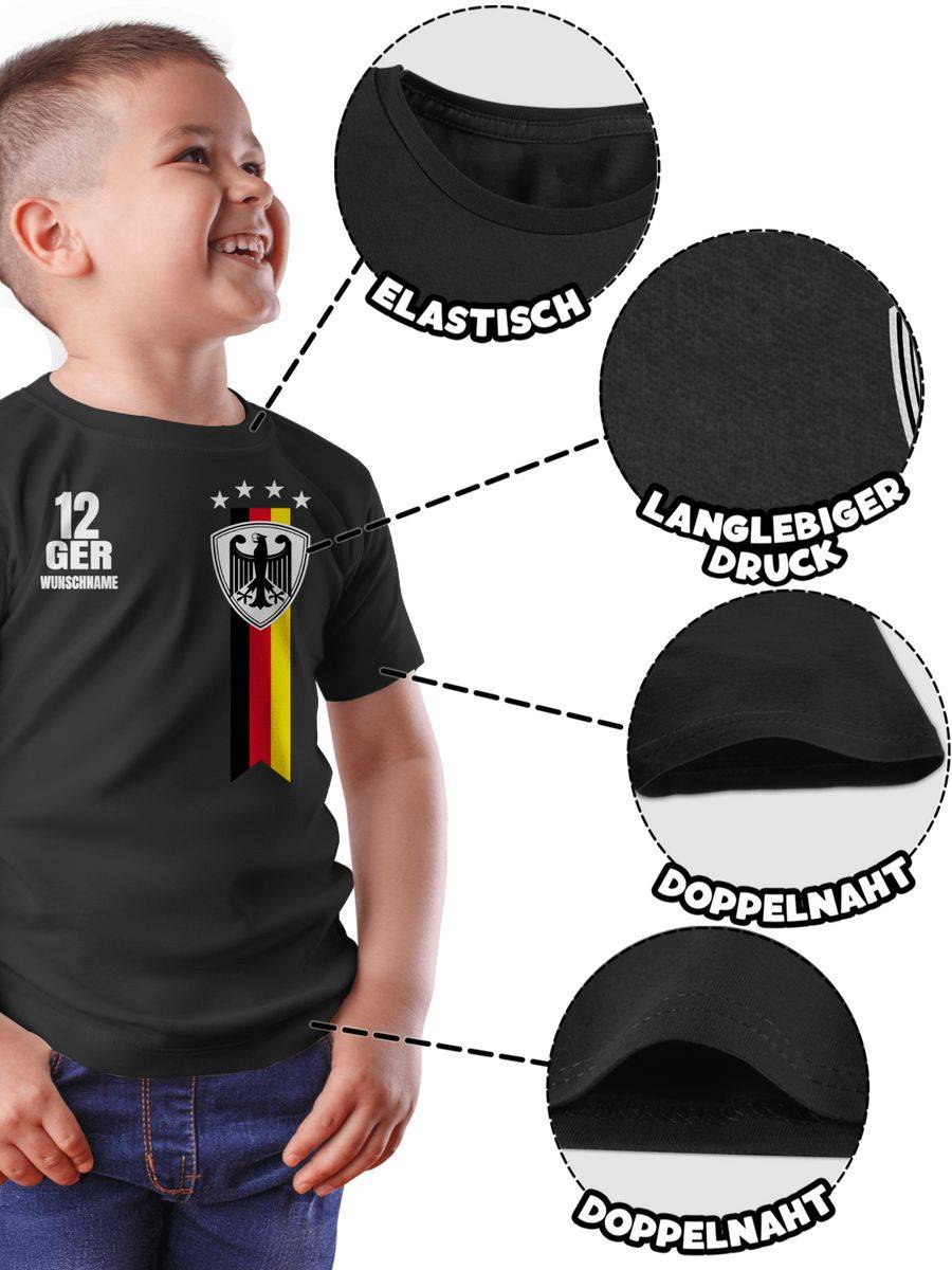Shirtracer Germany WM Fan-Shirt Deutschland: Tshirt Gym Bag Shirtracer Super Sparpreis